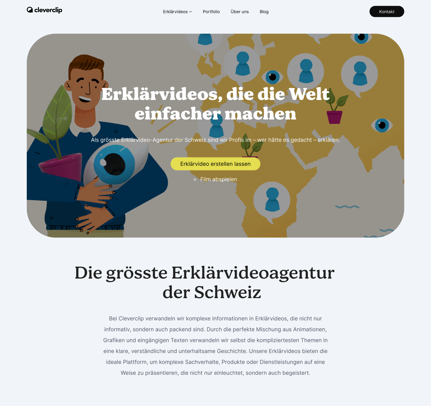 Desktop view Cleverclip GmbH