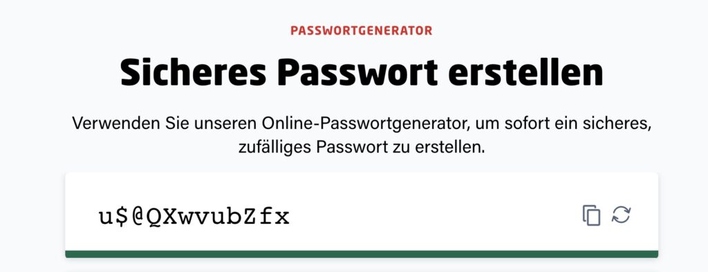 Sicheres Passwort für ein sicheres WordPress