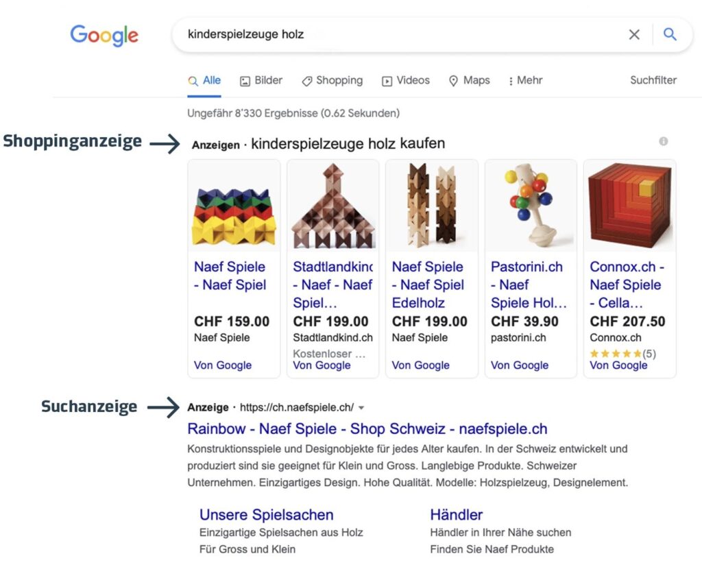 Such-_und_Shoppinganzeige_Google